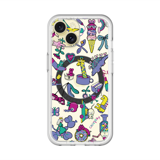 スリムプロテクションプレミアムケース with MagSafe［ オリジナル - Mystery Toy Box ］