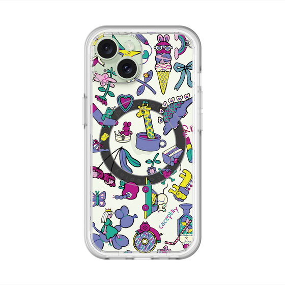 スリムプロテクションプレミアムケース with MagSafe［ オリジナル - Mystery Toy Box ］