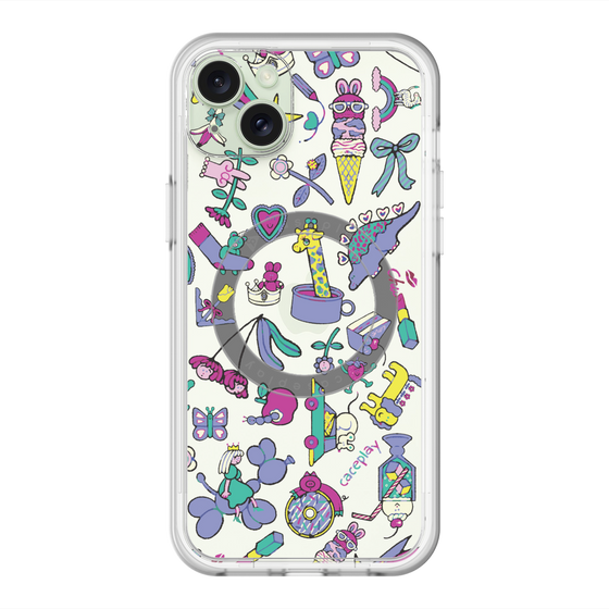 スリムプロテクションプレミアムケース with MagSafe［ オリジナル - Mystery Toy Box ］
