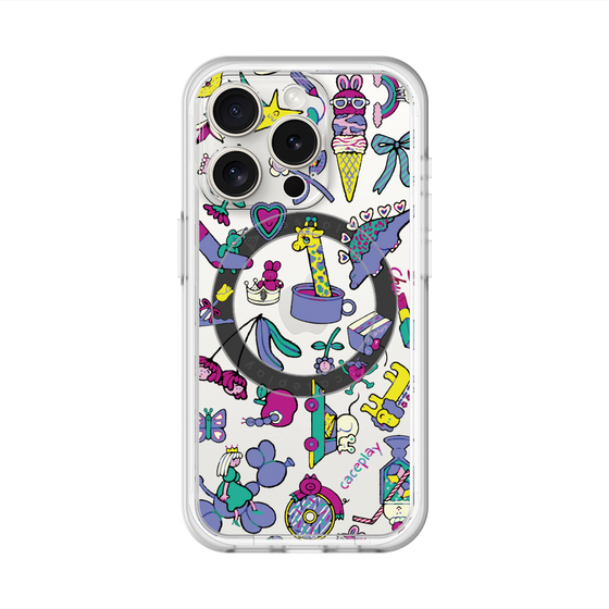スリムプロテクションプレミアムケース with MagSafe［ オリジナル - Mystery Toy Box ］