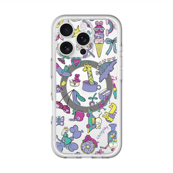 スリムプロテクションプレミアムケース with MagSafe［ オリジナル - Mystery Toy Box ］
