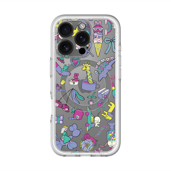 スリムプロテクションプレミアムケース with MagSafe［ オリジナル - Mystery Toy Box ］
