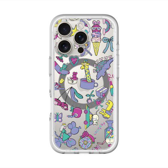 スリムプロテクションプレミアムケース with MagSafe［ オリジナル - Mystery Toy Box ］