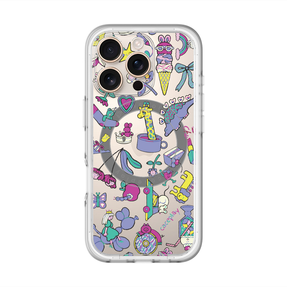 スリムプロテクションプレミアムケース with MagSafe［ オリジナル - Mystery Toy Box ］