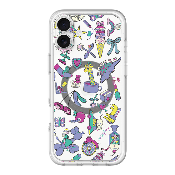 スリムプロテクションプレミアムケース with MagSafe［ オリジナル - Mystery Toy Box ］