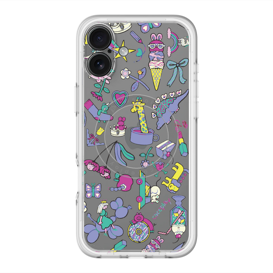 スリムプロテクションプレミアムケース with MagSafe［ オリジナル - Mystery Toy Box ］