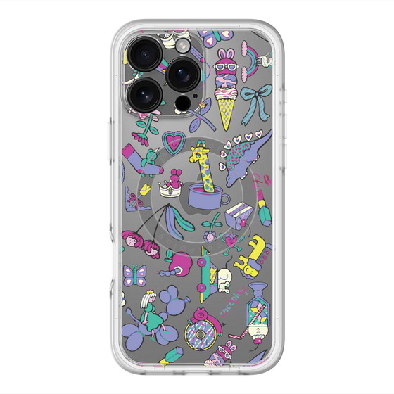 スリムプロテクションプレミアムケース with MagSafe［ オリジナル - Mystery Toy Box ］