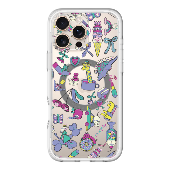 スリムプロテクションプレミアムケース with MagSafe［ オリジナル - Mystery Toy Box ］