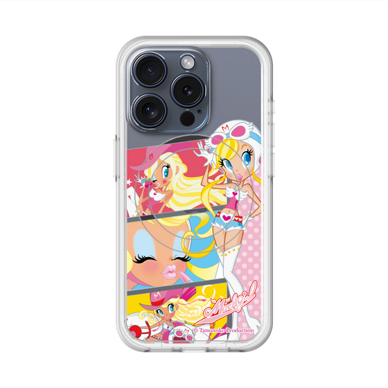 スリムプロテクションプレミアムケース with MagSafe［ マッハガール - コミック風 ］
