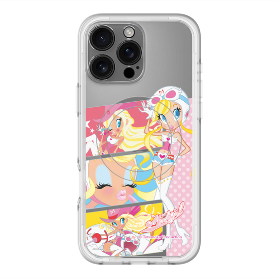 スリムプロテクションプレミアムケース with MagSafe［ マッハガール - コミック風 ］