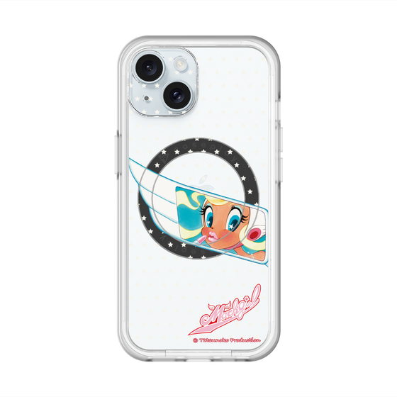 スリムプロテクションプレミアムケース with MagSafe［ マッハガール - サイドミラー ］