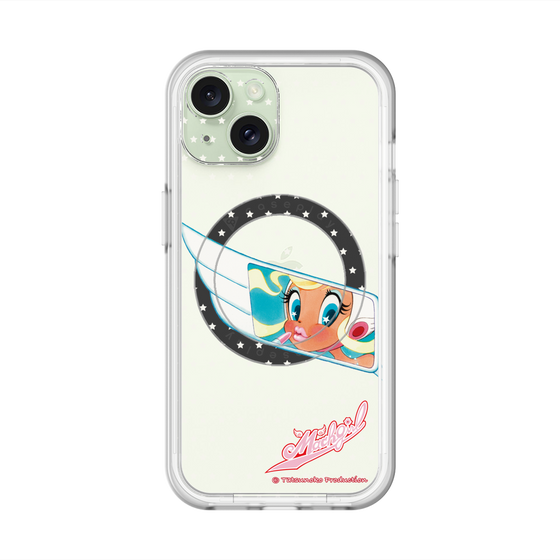 スリムプロテクションプレミアムケース with MagSafe［ マッハガール - サイドミラー ］