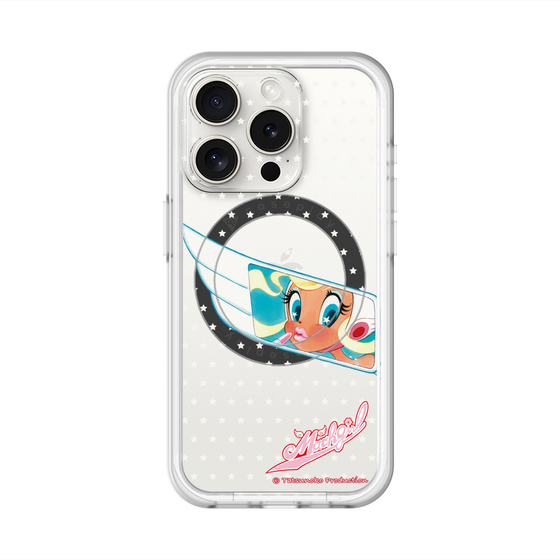 スリムプロテクションプレミアムケース with MagSafe［ マッハガール - サイドミラー ］