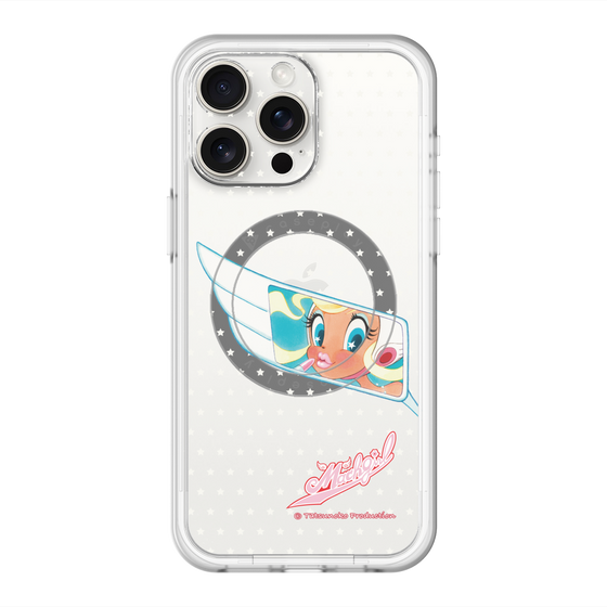 スリムプロテクションプレミアムケース with MagSafe［ マッハガール - サイドミラー ］