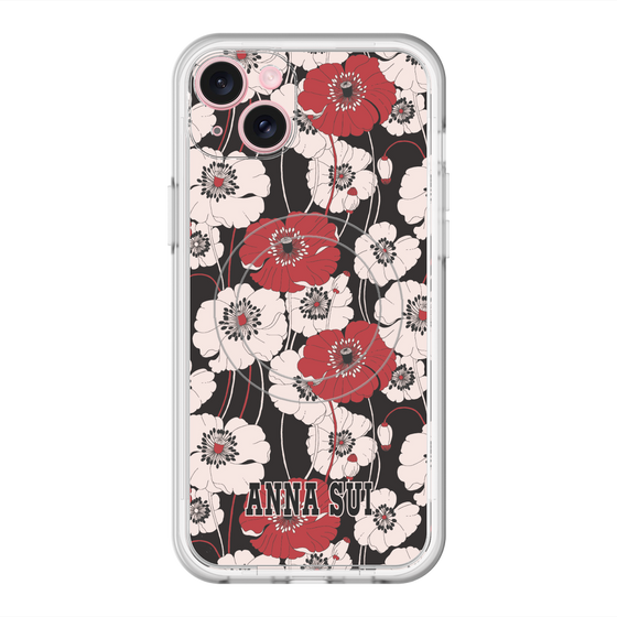 スリムプロテクションプレミアムケース with MagSafe［ ANNA SUI - ポピー ］