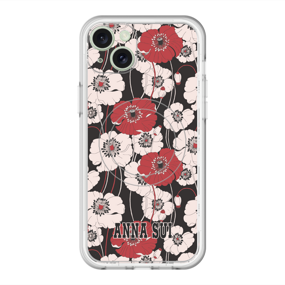 スリムプロテクションプレミアムケース with MagSafe［ ANNA SUI - ポピー ］