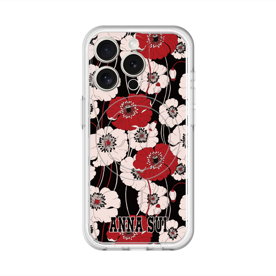 スリムプロテクションプレミアムケース with MagSafe［ ANNA SUI - ポピー ］