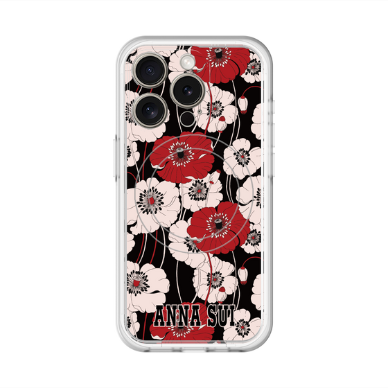 スリムプロテクションプレミアムケース with MagSafe［ ANNA SUI - ポピー ］