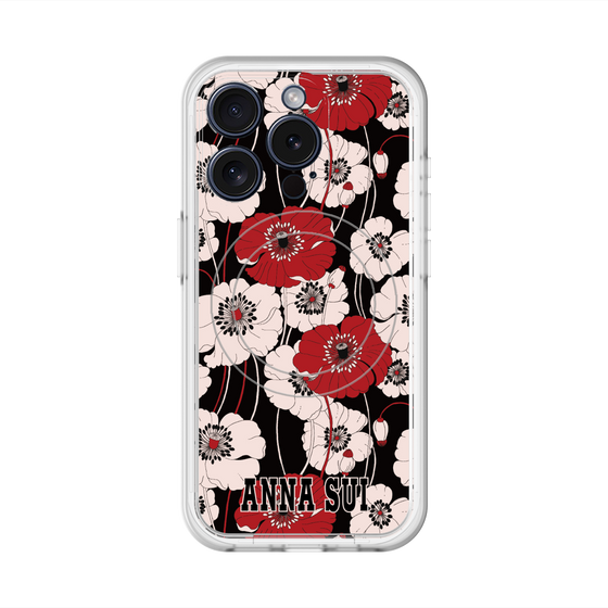 スリムプロテクションプレミアムケース with MagSafe［ ANNA SUI - ポピー ］