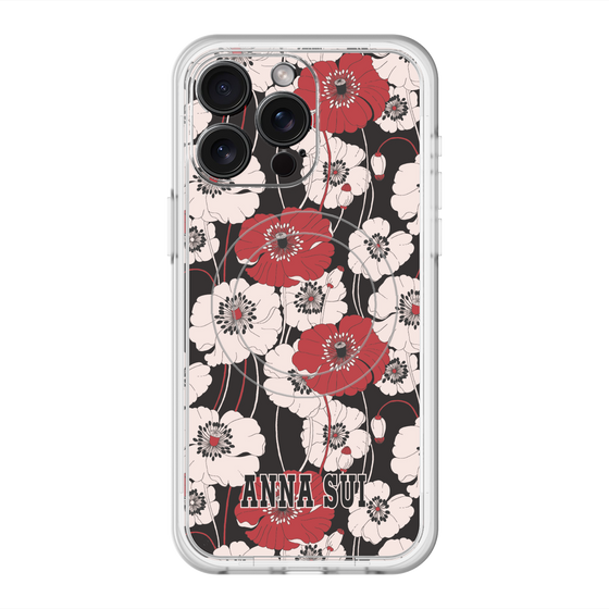 スリムプロテクションプレミアムケース with MagSafe［ ANNA SUI - ポピー ］