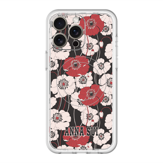 スリムプロテクションプレミアムケース with MagSafe［ ANNA SUI - ポピー ］