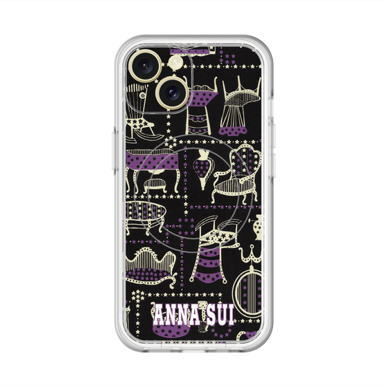 スリムプロテクションプレミアムケース with MagSafe［ ANNA SUI - チェア ］