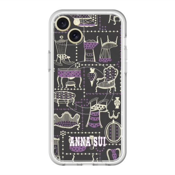 スリムプロテクションプレミアムケース with MagSafe［ ANNA SUI - チェア ］