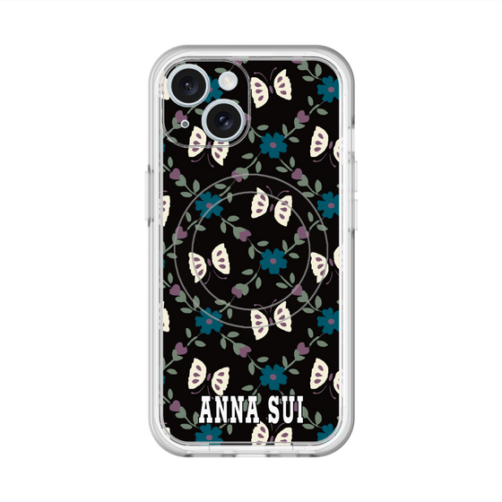 スリムプロテクションプレミアムケース with MagSafe［ ANNA SUI - バタフライ ］