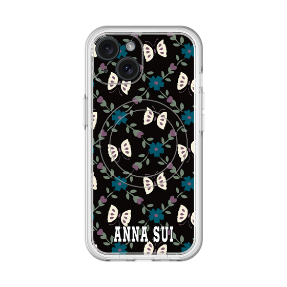 スリムプロテクションプレミアムケース with MagSafe［ ANNA SUI - バタフライ ］