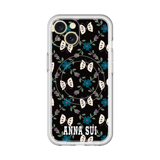 スリムプロテクションプレミアムケース with MagSafe［ ANNA SUI - バタフライ ］