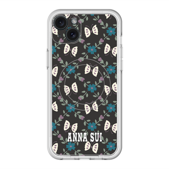 スリムプロテクションプレミアムケース with MagSafe［ ANNA SUI - バタフライ ］