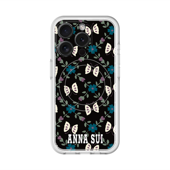 スリムプロテクションプレミアムケース with MagSafe［ ANNA SUI - バタフライ ］