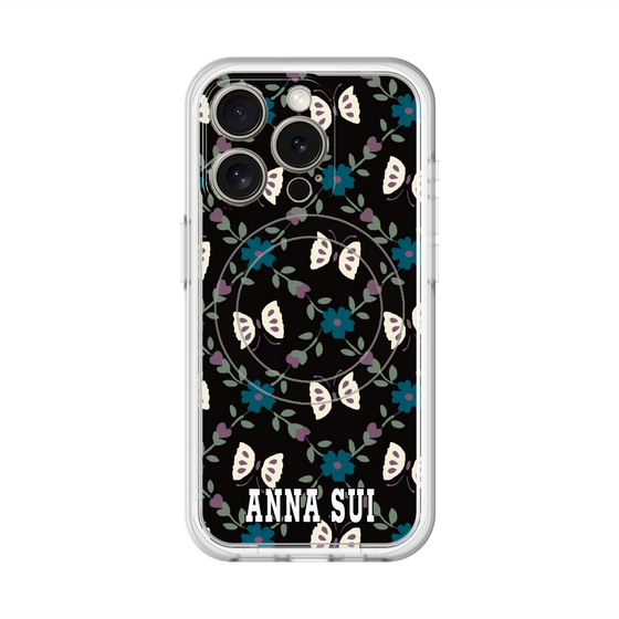 スリムプロテクションプレミアムケース with MagSafe［ ANNA SUI - バタフライ ］