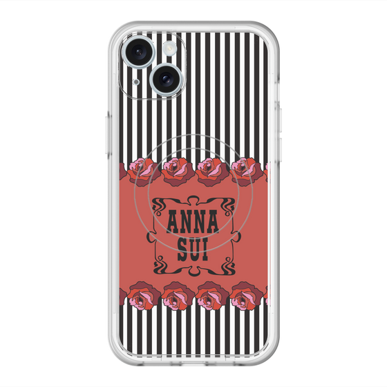 スリムプロテクションプレミアムケース with MagSafe［ ANNA SUI - ローズ ］