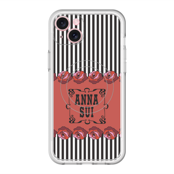 スリムプロテクションプレミアムケース with MagSafe［ ANNA SUI - ローズ ］