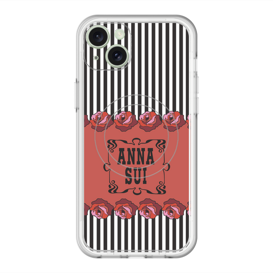 スリムプロテクションプレミアムケース with MagSafe［ ANNA SUI - ローズ ］