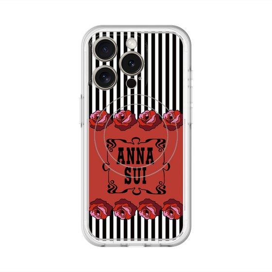 スリムプロテクションプレミアムケース with MagSafe［ ANNA SUI - ローズ ］