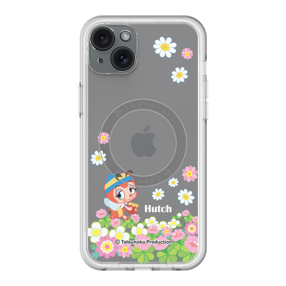 スリムプロテクションプレミアムケース with MagSafe［ 昆虫物語 みなしごハッチ - 花 ］