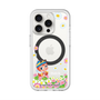 スリムプロテクションプレミアムケース with MagSafe［ 昆虫物語 みなしごハッチ - 花 ］