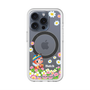 スリムプロテクションプレミアムケース with MagSafe［ 昆虫物語 みなしごハッチ - 花 ］