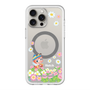 スリムプロテクションプレミアムケース with MagSafe［ 昆虫物語 みなしごハッチ - 花 ］
