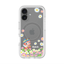 スリムプロテクションプレミアムケース with MagSafe［ 昆虫物語 みなしごハッチ - 花 ］