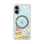スリムプロテクションプレミアムケース with MagSafe［ 昆虫物語 みなしごハッチ - 花 ］