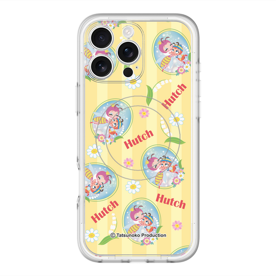 スリムプロテクションプレミアムケース with MagSafe［ 昆虫物語 みなしごハッチ - ストライプ ］