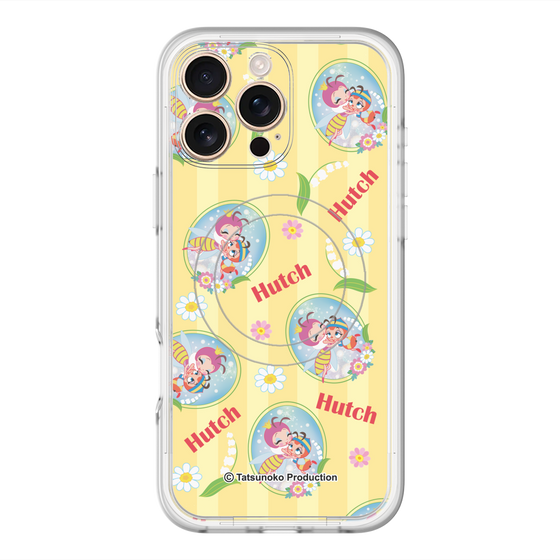 スリムプロテクションプレミアムケース with MagSafe［ 昆虫物語 みなしごハッチ - ストライプ ］