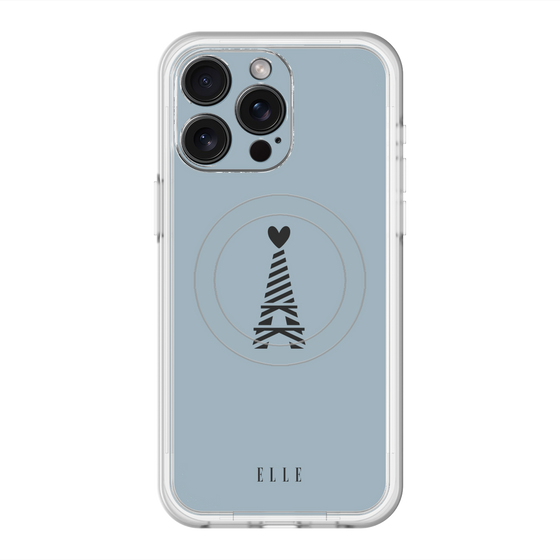 スリムプロテクションプレミアムケース with MagSafe［ ELLE - エッフェル塔 ］