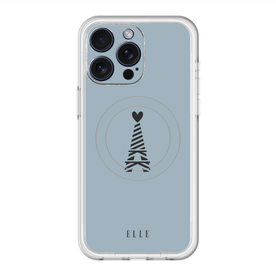 スリムプロテクションプレミアムケース with MagSafe［ ELLE - エッフェル塔 ］