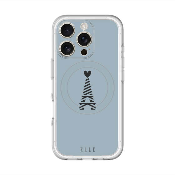 スリムプロテクションプレミアムケース with MagSafe［ ELLE - エッフェル塔 ］