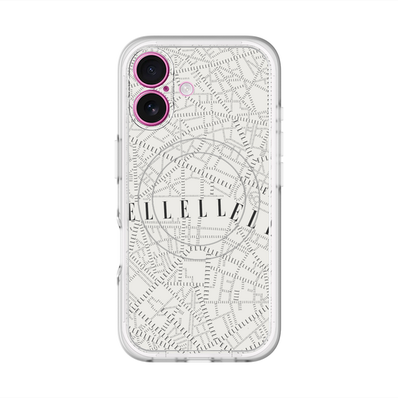 スリムプロテクションプレミアムケース with MagSafe［ ELLE - マップ ］