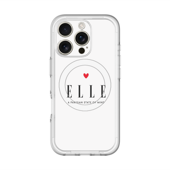 スリムプロテクションプレミアムケース with MagSafe［ ELLE - アイコン ］